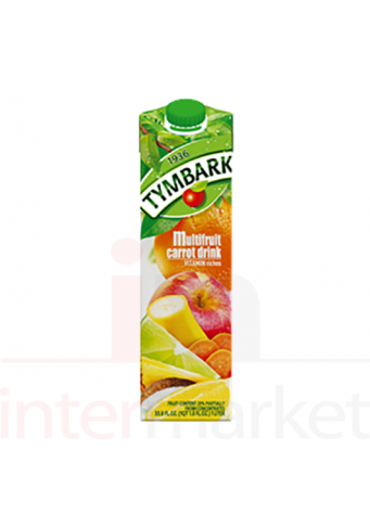 Įvairių vaisių ir morkų gėrimas TYMBARK 1l